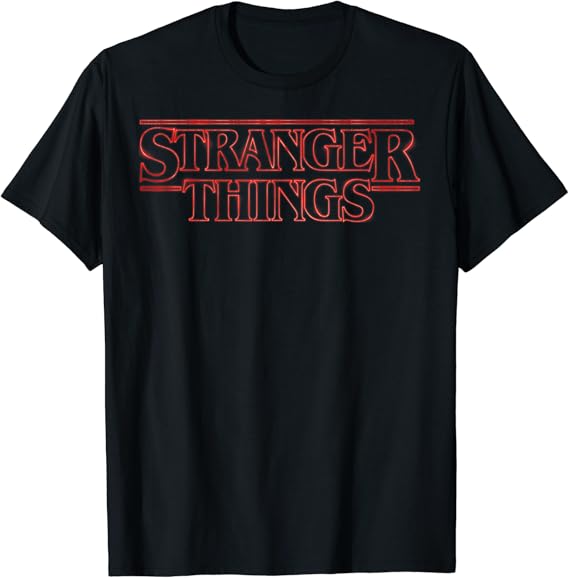 Comment Regarder Stranger Things Sans Netflix Gratuit Netflix Stranger Things Neon Logo T-Shirt : Amazon.fr: Vêtements